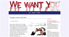 Desktop Screenshot of jobhunter.de