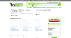 Desktop Screenshot of jobhunter.cz